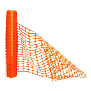 Malla de seguridad naranja
