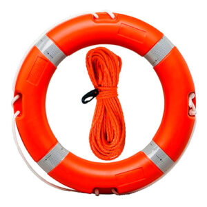Anillo salvavidas con cima flotante