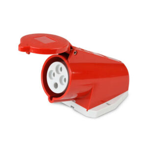 Toma visible IP44 32A 3P + T 415V 9H