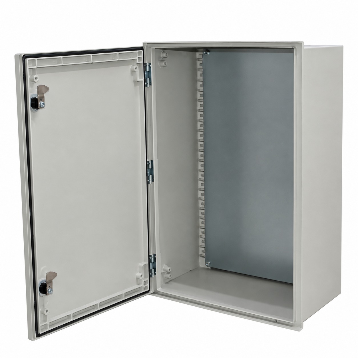 Gabinete de poliester hermetico para adosar IP-66 600X400x230 MM