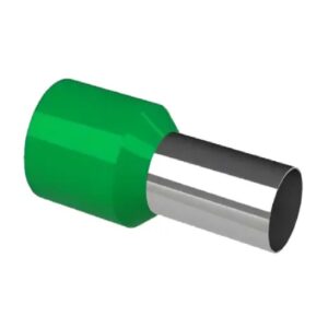 Terminal sobremoldeado verde 16 mm2 6 awg bolsa x 100 und